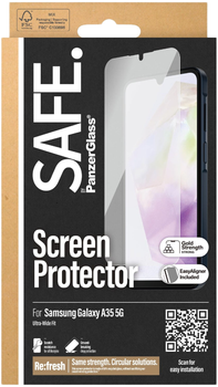 Захисне скло Panzer Glass Screen Protector для Samsung Galaxy A35 5G Transparent (5711724956867)