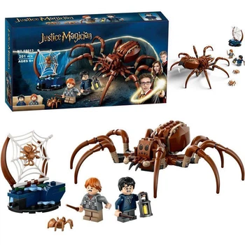 Детский конструктор Harry Potter 68013 «Логово Арагога в Запретном лесу» 201 деталь Конструтор Гарри Потер с пауком
