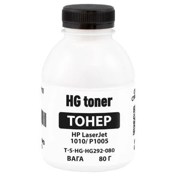 Тонер HP LJ 1010/P1005, 80 г HG (TSM-HG292-080)