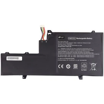 Акумулятор до ноутбука PowerPlant HP EliteBook X360 (OM03XL) 11.55V 4700mAh (NB461653)