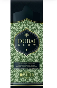 Крем для солярія Dubai Glow 600X Тавоо Aloe Vera | Активатор засмаги | Зволожувальний крем для солярію без бронзатора 15 мл
