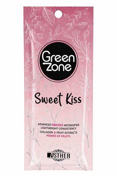 Крем для засмаги для солярію ТАВОО Sweet Kiss Green Zone — MAXXX активатор з колагеном , фруктовими екстрактами, 15 мл
