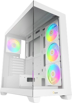 Корпус OCYPUS GAMMA C72 ARGB White (GAMMA-C72-WHD400XX-GL)