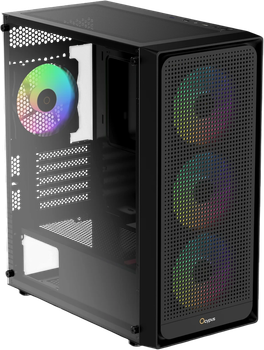 Корпус Ocypus Gamma C50 ARGB Black (GAMMA-C50-BKG400XX-GL)