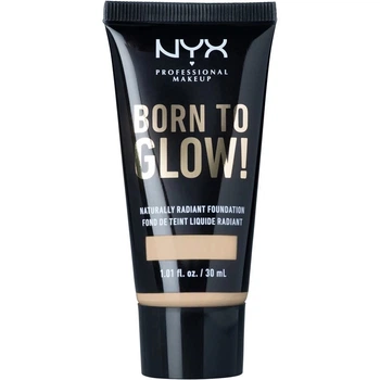 Жидкий тональный крем с эффектом сияния NYX Born To Glow Naturally Radiant Foundation BTGRF05 Light 30 мл
