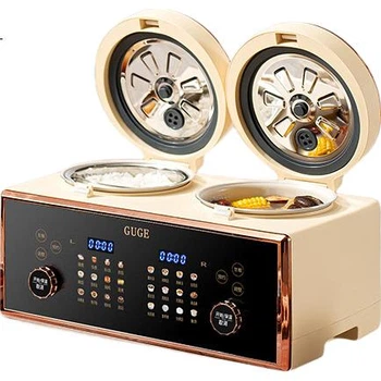 Рисоварка GUGE двухслойная немецкая, нержавеющая сталь, на 3-4 персоны, GB86
