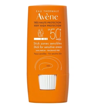Солнцезащитный стик для чувствительных зон Avène Stick Zones Sensibles SPF 50+ (8 г)