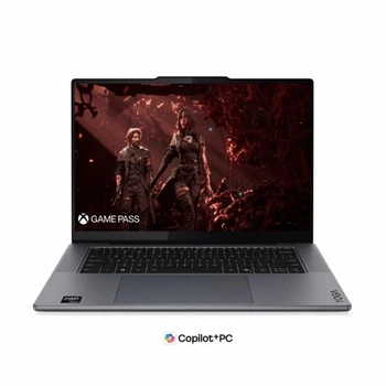 Ноутбук Lenovo Yoga Pro 7 (83W50015RM), AMD Ryzen AI Max+ 388 / 15.3" / Touch / OLED / 165 Гц / RAM 64 ГБ LPDDR5X / SSD 1 ТБ / AMD Radeon 8060S / Windows 11 Pro / Сірий