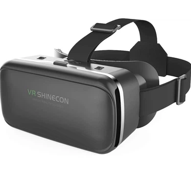 VR очки Shinecon для смартфона 3D, универсальные (4.7–6.7”), регулировка фокуса и IPD, VR гарнитура