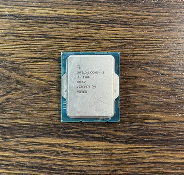 Процессор Intel Core i5-12500 6 ядер 12 потоков LGA1700 до 4.6 ГГц б/у