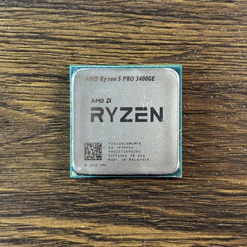 Процесор AMD Ryzen 5 3400GE 4 ядра 8 потоків AM4 до 4.0 ГГц Vega 11 35 Вт б/в