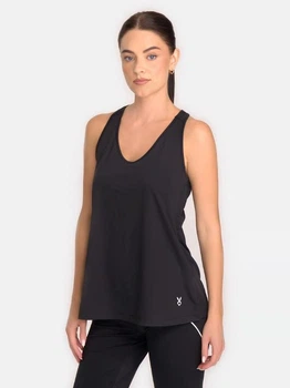 Женская спортивная майка Black Essential Soft Motion Tank Cardio Bunny М Черная