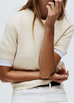 Светр H&M 18268 Світлий бежевий XL (1305)