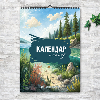 Планер-календарь | Для хорошего настроения | настенный А3 | вертикальный ENTERSTORE (art. 260216)