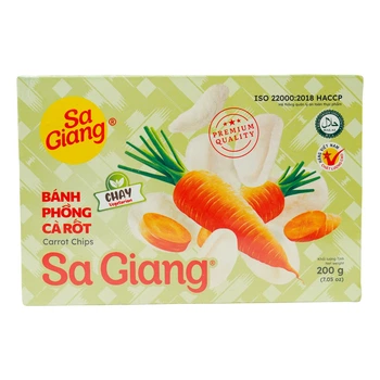 Чіпси вегетаріанські Sa Giang 200 г