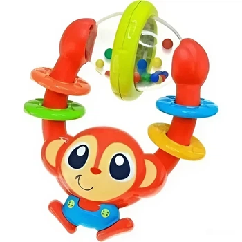 Брязкальце Dumel Discovery Крутна мавпочка (DD45440) (0672552454404)