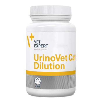 Добавка для котів VetExpert UrinoVet Cat Dilution 45 капсул при секам'яній хворобі (201521)