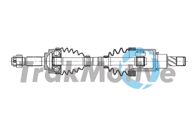 Приводной вал в сборе NISSAN MICRA, TRAKMOTIVE (302033)