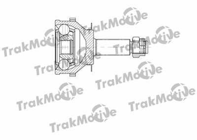 ШРУС в сборе, комплект Hyundai Santa Fe, TRAKMOTIVE (400622)