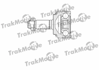 ШРУС в сборе, комплект Honda CR-V, TRAKMOTIVE (400677)