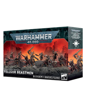 Набор миниатюр WARHAMMER 40000: CHAOS SPACE MARINES - FELLGOR BEASTMEN