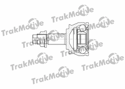 ШРУС в сборе, комплект Lancia Musa/Fiat Idea, TRAKMOTIVE (400575)
