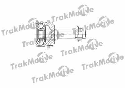 ШРУС в сборе, комплект KIA Picanto, TRAKMOTIVE (400623)
