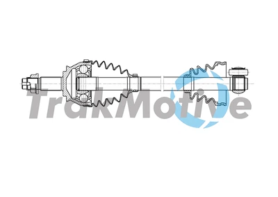 Приводной вал в сборе OPEL COMBO, VAUXHALL COMBO, TRAKMOTIVE (302008)