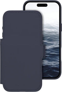 Etui z klapką na smartfon dbramante1928 Lynge MagSafe ICON do Apple iPhone 17 Deep Water (LM63ICBU6676)