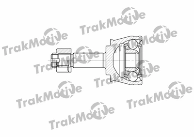 ШРУС в сборе, комплект Fiat Strada/Albea, TRAKMOTIVE (400576)