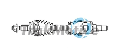 Приводной вал в сборе FORD FOCUS, TRAKMOTIVE (301695)