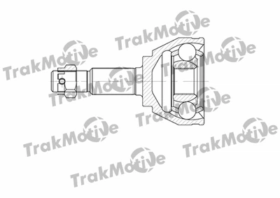 ШРУС в сборе, комплект Renault Koleos/Nissan X-Trail, TRAKMOTIVE (400593)