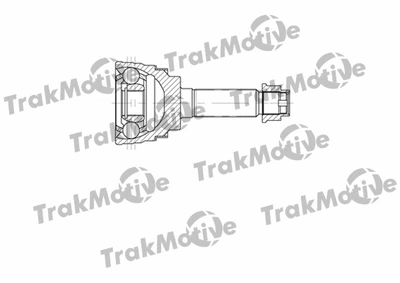 ШРКШ зовнішній 23/19 зуб., комплект Daewoo Matiz, TRAKMOTIVE (400621)