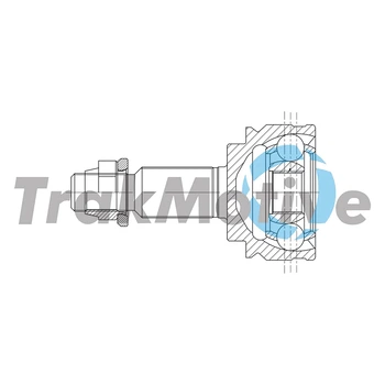 ШРКШ зовнішній 27/22 зуб., комплект Renault Kangoo, TRAKMOTIVE (400935)