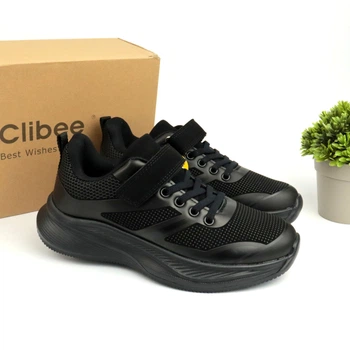 Черные кроссовки для мальчика Clibee (ED748-1 black) Размер 39, 25 см