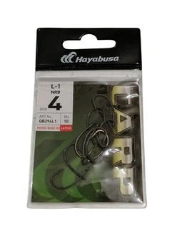 Крючки карповые Hayabusa L1 NRB N 4