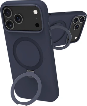 Etui na smartfon dbramante1928 Roskilde MagSafe Kickstand ICON do Apple iPhone 17 Pro Max Deep Water (ROK9ICBU6663)