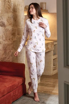 Пижама: лонгслив и брюки Jadea 48(XL) Розовый (Rosa) (110787)