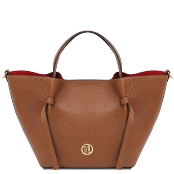 Женский кожаный шоппер Legame от Tuscany Leather TL142481 (Коньяк)