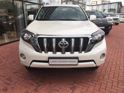 Передние фары Style черные Toyota Land Cruiser Prado 150 рестайлинг 2013-2017 для Toyota Land Cruiser Prado 150 рестайлинг 2013-2017 (6556)