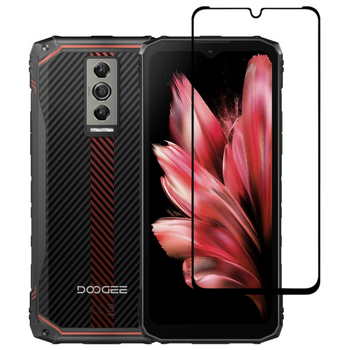 Защитное стекло LUX для Doogee Blade 10 / 10 Pro / 10 Ultra / 10 Energy полная проклейка черный
