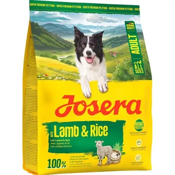 Сухой корм для собак JOSERA Adult Lamb & Rice (беззерновой) с ягнятиной и рисом - 900 г