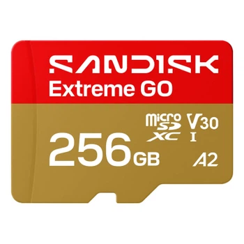 Карта памяти SanDisk 256GB microSDXC class 10 UHS-I Extreme GO (SDSQXGN-256G-GN6MN)