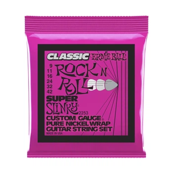 Струни для електрогітари 9-42 Ernie Ball P02253