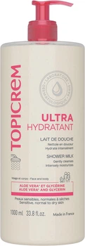 Молочко для душа Topicrem Ultra Hydratant увлажняющее 1000 мл (3700281705652)