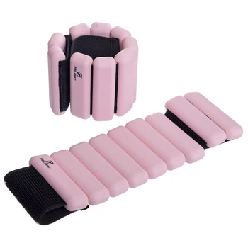 Утяжелители-браслеты для рук и ног с силиконовым покрытием Zelart FITNESS BRACELETS FI-2237