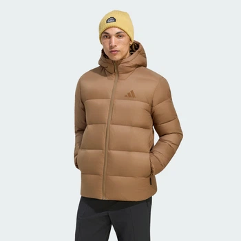 Мужской пуховик Terrex Multi CLIMAWARM adidas KY2716 (S) коричневый (4069995382092)