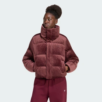 Женский пуховик WINTERIZED adidas KR9557 (XL) Бордовый (4068817037837)