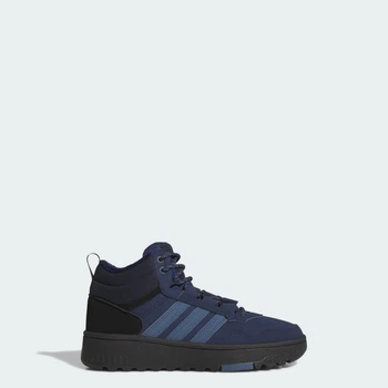 Детские ботинки Hoops 4.0 Mid Kids adidas KI6382 (36 2/3 EUR) синий (4069987145810)