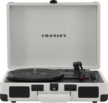 Програвач вінілу Crosley Cruiser Deluxe White Farmhouse CR8005DP-WF з Bluetooth